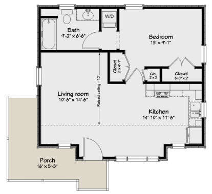 Main Floor for House Plan #1502-00006