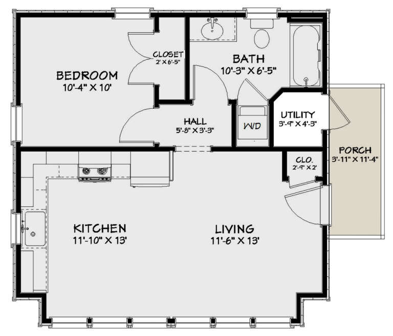 House Plan House Plan #24632 Drawing 1