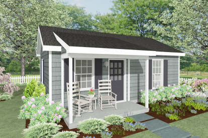 Cottage House Plan #1502-00008 Elevation Photo