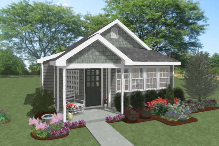 House Plan House Plan #24634 Front Elevation 