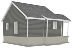 Cottage House Plan #1502-00009 Elevation Photo