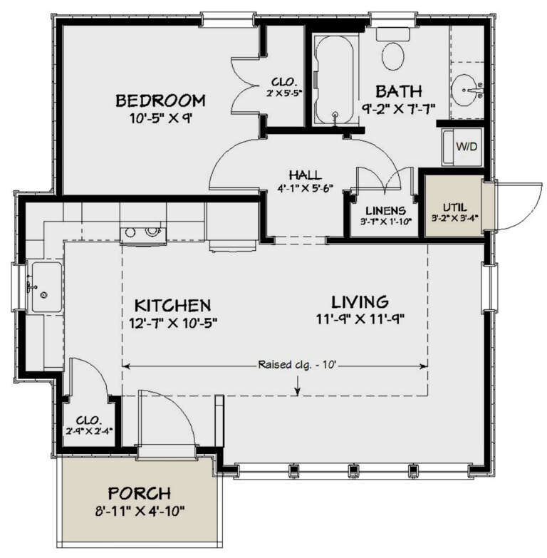 House Plan House Plan #24634 Drawing 1