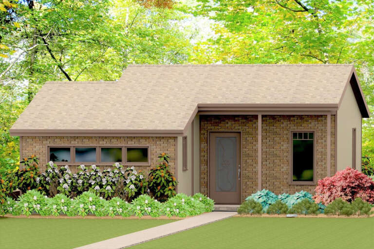 House Plan House Plan #24635 Front Elevation 