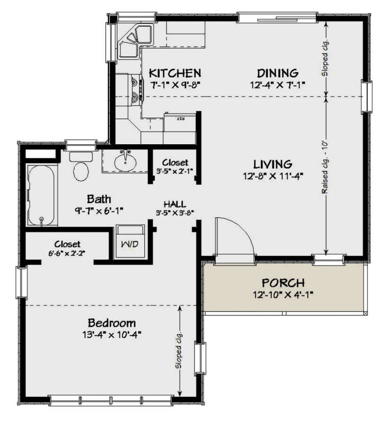 House Plan House Plan #24635 Drawing 1