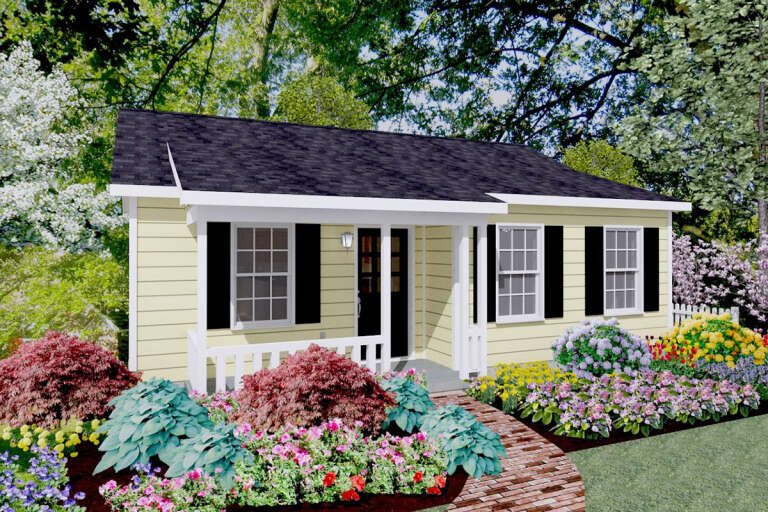 Cottage House Plan #1502-00011 Elevation Photo