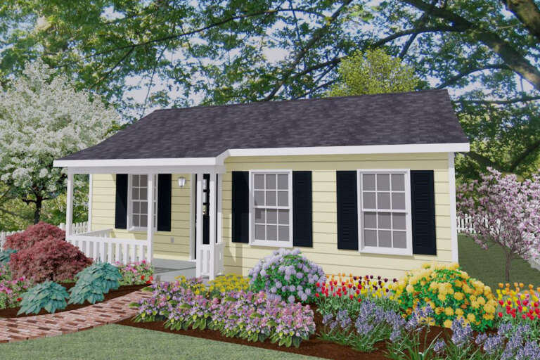 Cottage House Plan #1502-00011 Elevation Photo
