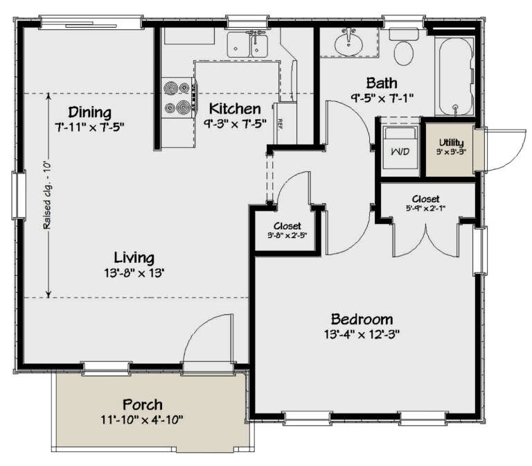 House Plan House Plan #24636 Drawing 1