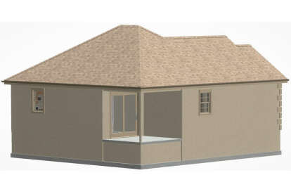 Cottage House Plan #1502-00012 Elevation Photo