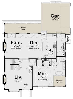 Main Floor for House Plan #963-00434
