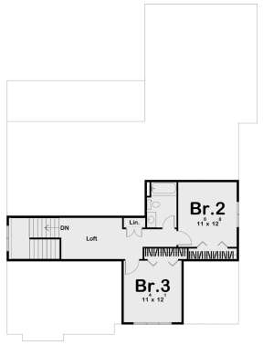 Second Floor for House Plan #963-00434