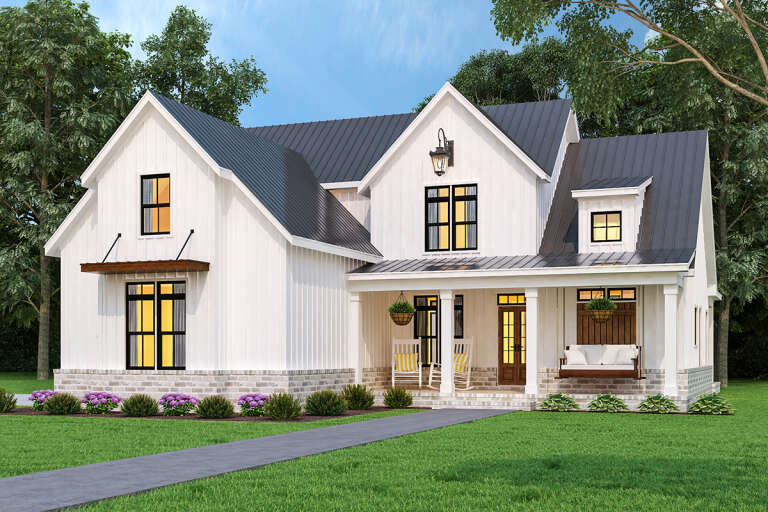 House Plan House Plan #24639 Front Elevation 
