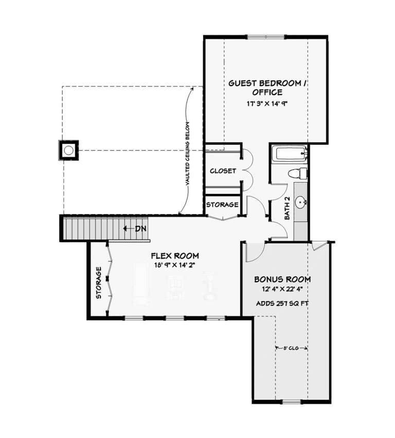 House Plan House Plan #24640 Drawing 2