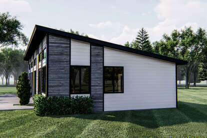 Modern House Plan #963-00436 Elevation Photo