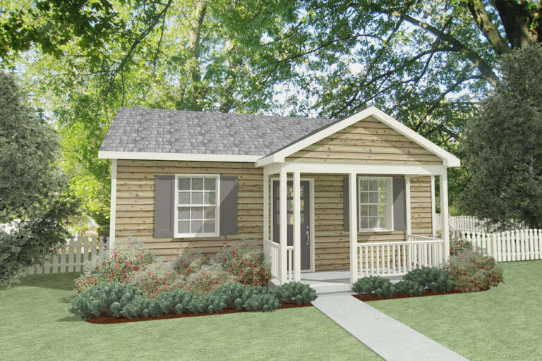 House Plan House Plan #24644 Front Elevation 