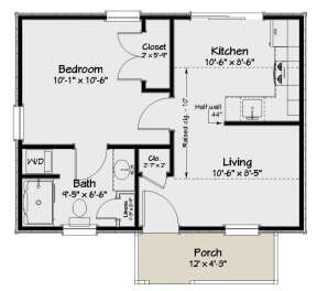 Main Floor for House Plan #1502-00013