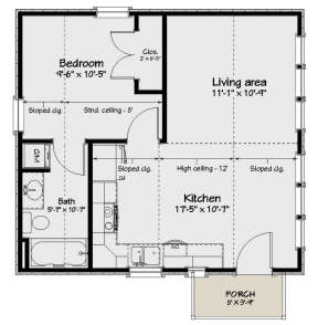 Main Floor for House Plan #1502-00014