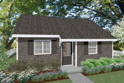 Cottage House Plan #1502-00015 Elevation Photo