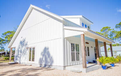 Modern Farmhouse House Plan #041-00227 Build Photo
