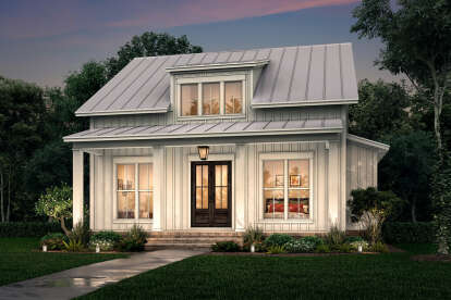 Modern Farmhouse House Plan #041-00227 Elevation Photo