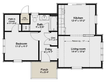 Main Floor for House Plan #1502-00017