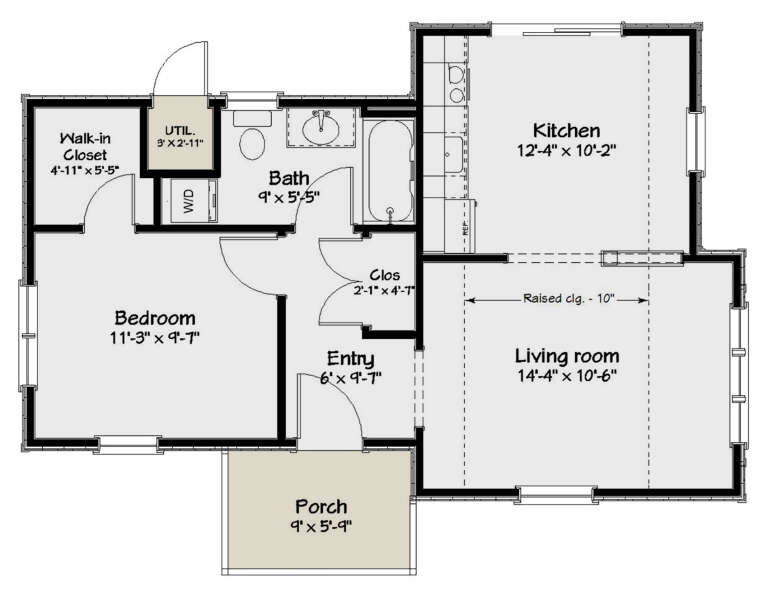 House Plan House Plan #24649 Drawing 1