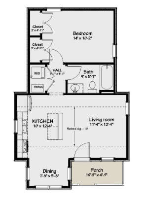Main Floor for House Plan #1502-00018