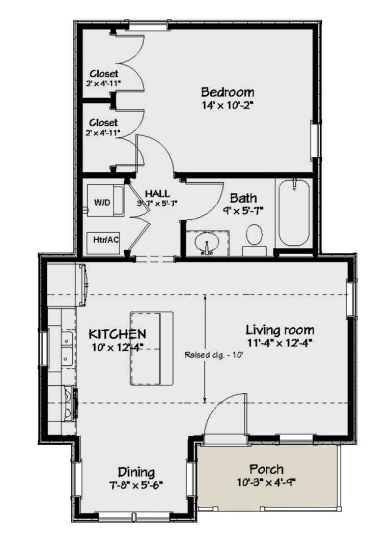 House Plan House Plan #24650 Drawing 1