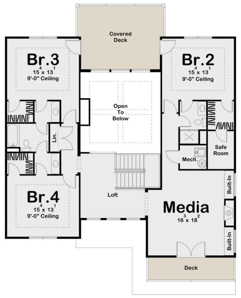 House Plan House Plan #24652 Drawing 2