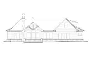 Modern Farmhouse House Plan #699-00270 Elevation Photo