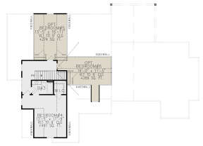 Second Floor for House Plan #699-00270