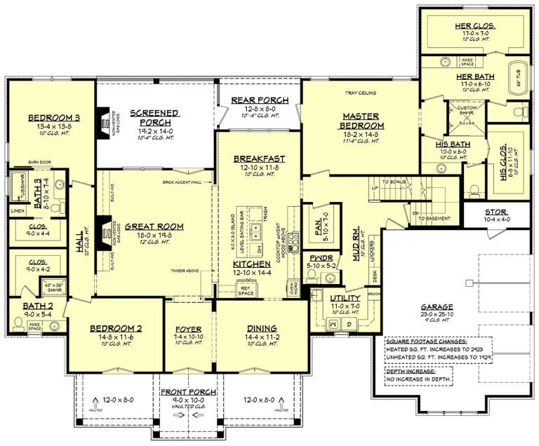 House Plan House Plan #24654 Drawing 3