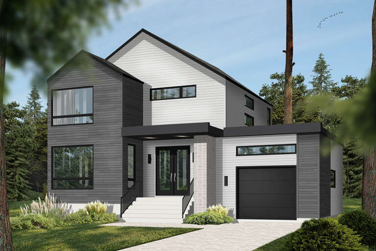 House Plan House Plan #24655 Front Elevation 