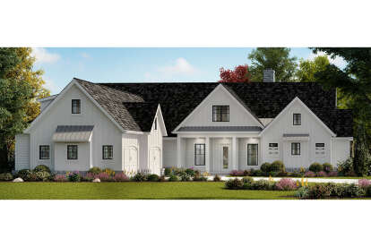 Modern Farmhouse House Plan #699-00272 Elevation Photo