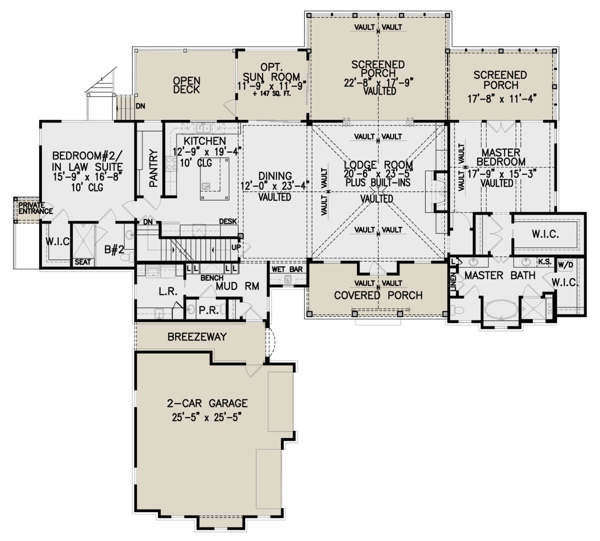 Main Floor for House Plan #699-00272