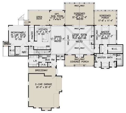 Main Floor for House Plan #699-00272