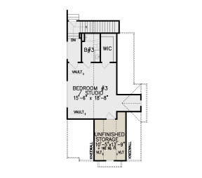 Second Floor for House Plan #699-00272