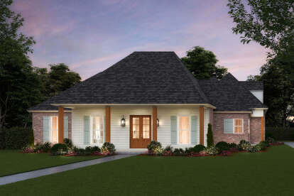 French Country House Plan #4534-00032 Elevation Photo