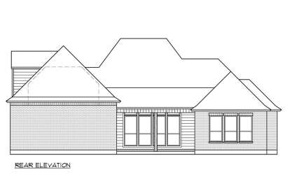 French Country House Plan #4534-00032 Elevation Photo