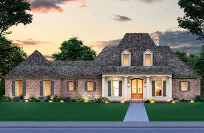 House Plan House Plan #24675 Front Elevation 