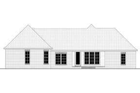 Traditional House Plan #041-00229 Elevation Photo