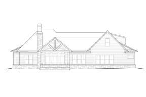 Modern Farmhouse House Plan #699-00274 Elevation Photo