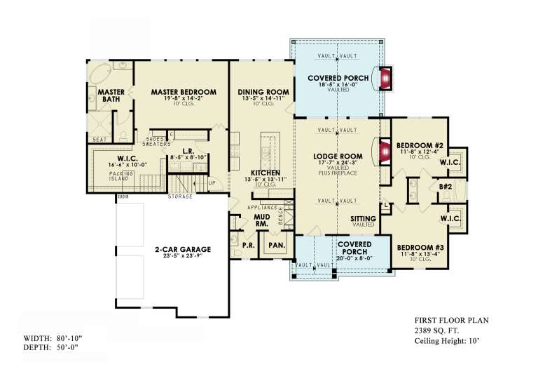 House Plan House Plan #24678 Drawing 1