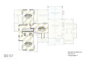 Optional Second Floor for House Plan #699-00274