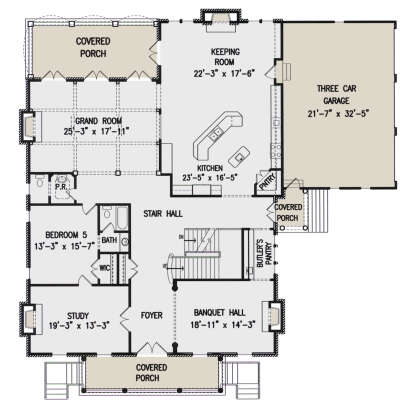 Main Floor for House Plan #699-00275