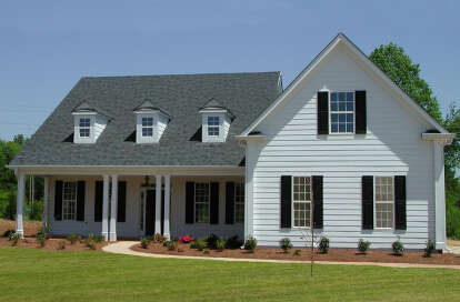 Traditional House Plan #699-00276 Elevation Photo