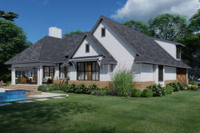 Modern Farmhouse House Plan #9401-00111 Elevation Photo