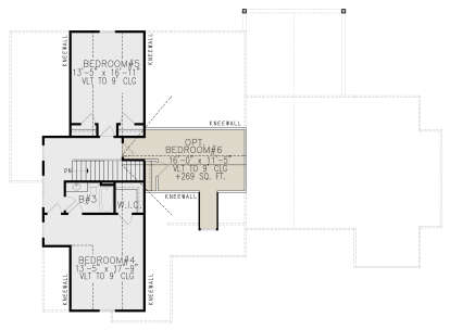 Second Floor for House Plan #699-00277