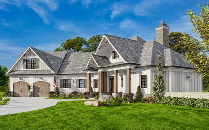 Craftsman House Plan #699-00279 Elevation Photo