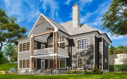Craftsman House Plan #699-00280 Elevation Photo