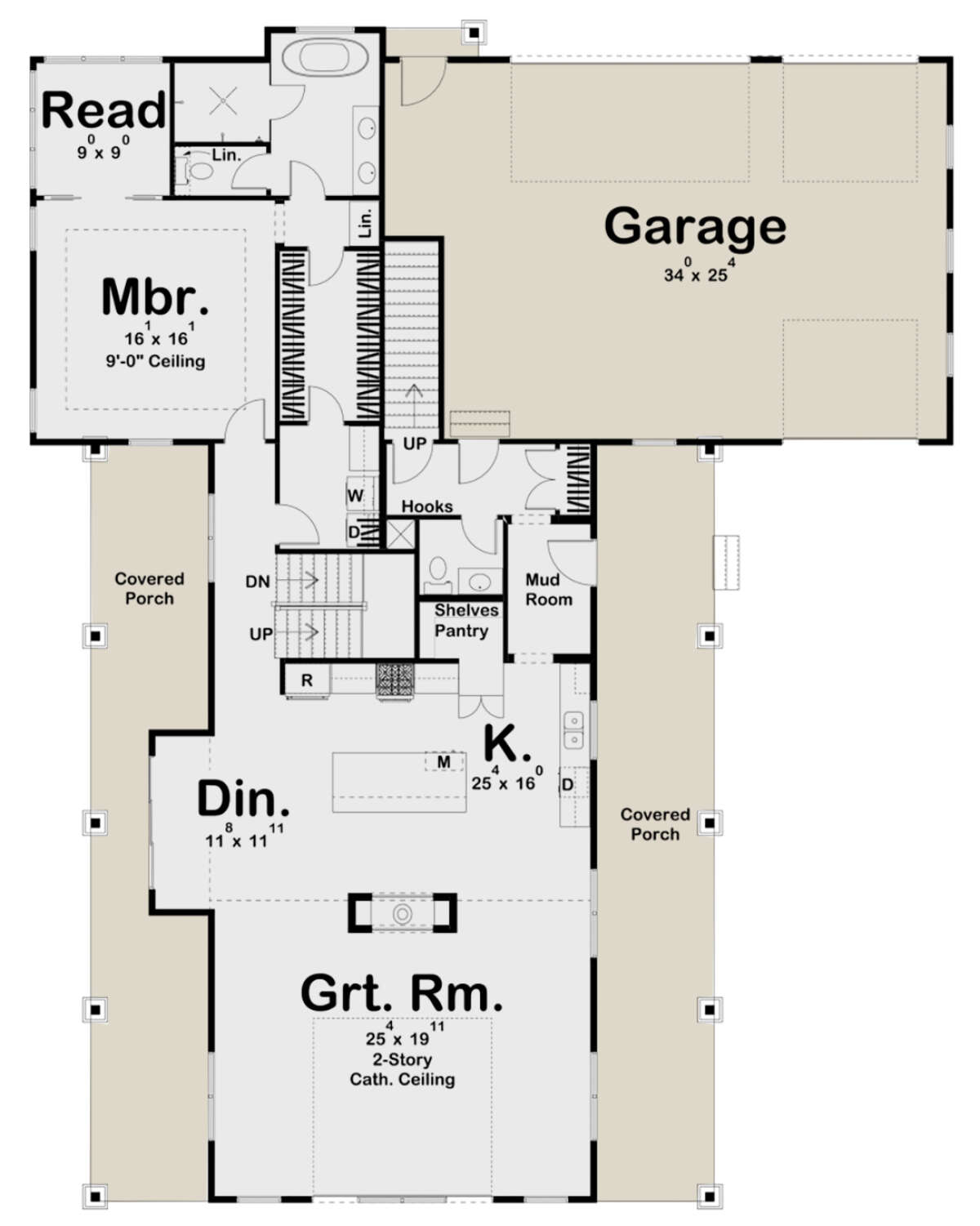 Main Floor for House Plan #963-00440